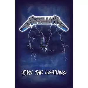 Image of Metallica - Ride the Lightning Textile Poster