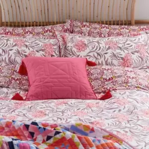 Joules Garland Floral Kingsize Duvet Cover Set, Multi