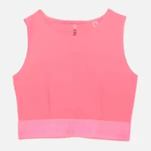 image of Guess Girls Active Sports Top - Monroe Pink - 16 Years