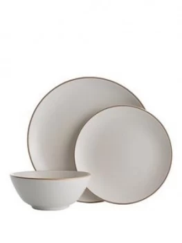 image of Mason Cash Classic Collection 12 Piece Dinner Set - Cream