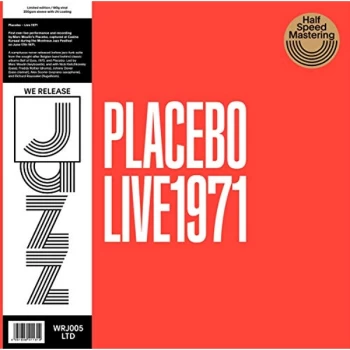 Image of Placebo (Marc Moulin) - Lp-Placebo-Live 1971 Vinyl
