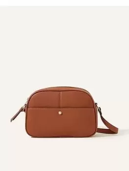 image of Accessorize Abby Camera Bag, Brown, Women