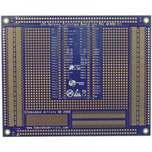 image of PCB design board Embedded Artists EA XPR 020