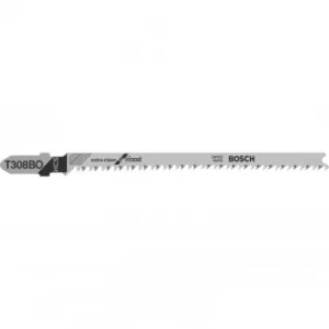 Image of Bosch T308BO Wood Cutting Jigsaw Blade Pack of 3