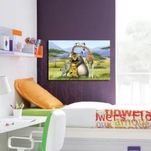 Image of 4570CO-12 Multicolor Decorative Canvas Painting