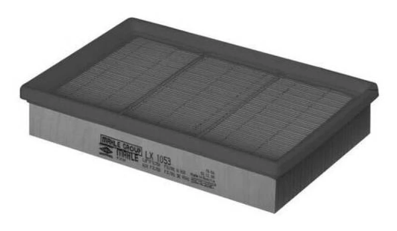 Image of MAHLE LX 1053 Air filter Filter Insert Air Filter (8)