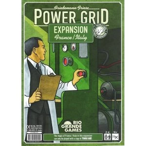 Image of Power Grid Expansion Italy & France Expansion Board Game
