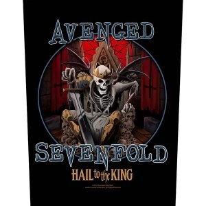 image of Avenged Sevenfold - Hail To The King Back Patch