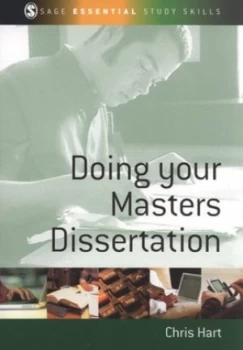 Image of Doing Your Masters Dissertation by Chris Hart Paperback