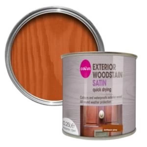 Image of Colours Antique pine Satin Woodstain 0.25L