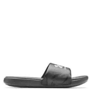 Image of Under Armour Ansa Graphic Womens Pool Shoes - Grey