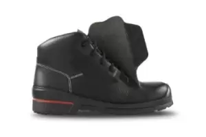 Image of Heckel Macsole 1.0 WLD LOW Black Non Metal Toe Capped Unisex Safety Boots, UK 12, EU 47