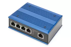 image of Digitus Industrial 5 Port Gigabit Switch, Unmanaged