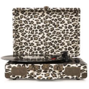 image of Cruiser Deluxe Portable Turntable (Leopard)