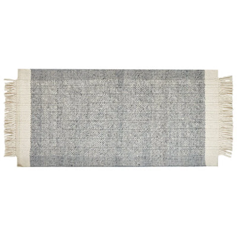 Image of Beliani Rug Tatlisu Grey 80 X 150 Cm Wool