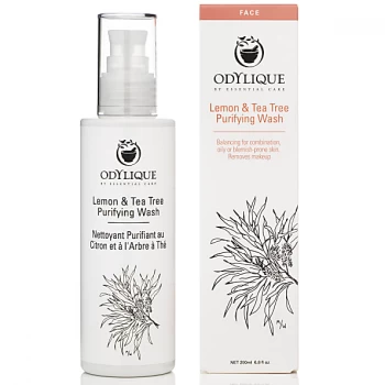 image of Odylique by Essential Care Lemon & Tea Tree Purifying Facial Wash