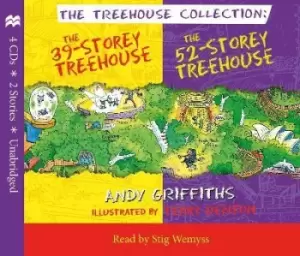 Image of The 39-Storey & 52-Storey Treehouse CD Set by Andy Griffiths