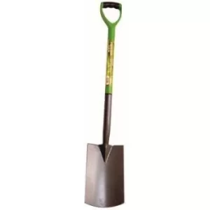 Image of Green Blade Digging Spade with Steel Shaft