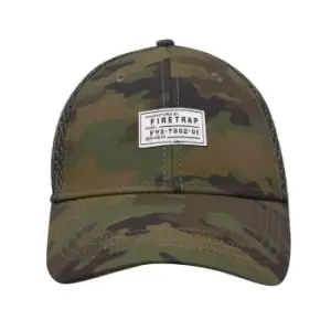 Image of Firetrap Camo Trucker Mens - Green