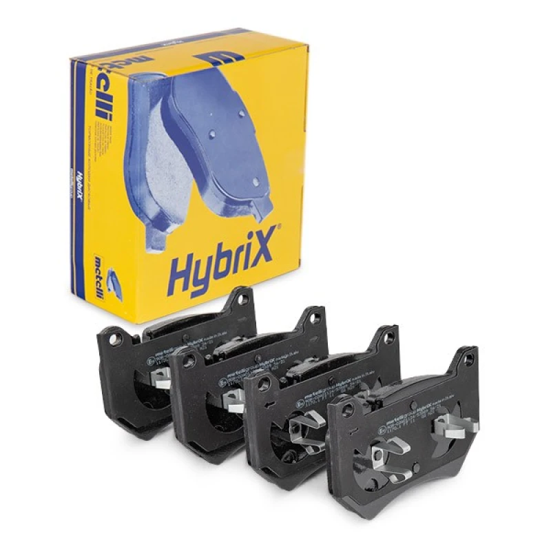 Image of METELLI 22-1170-1 Brake pad set prepared for wear warning indicator Brake Pad Set,disc brake (402)