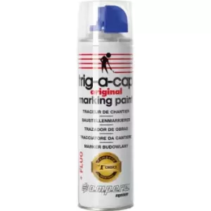 Image of Baustellenmarkierspray t-a-c 500ml blau fluo