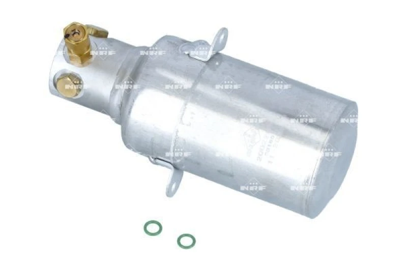 Image of NRF 33165 Receiver Drier EASY FIT Aluminium, with seal ring, with gaskets/seals Aluminium Dryer,air conditioning (851)