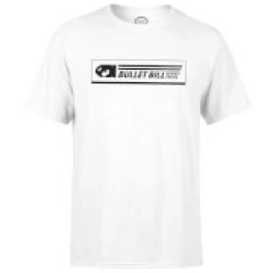 Image of Nintendo Mario Kart Bullet Bill Speed Trial Mens White T-Shirt - L - White