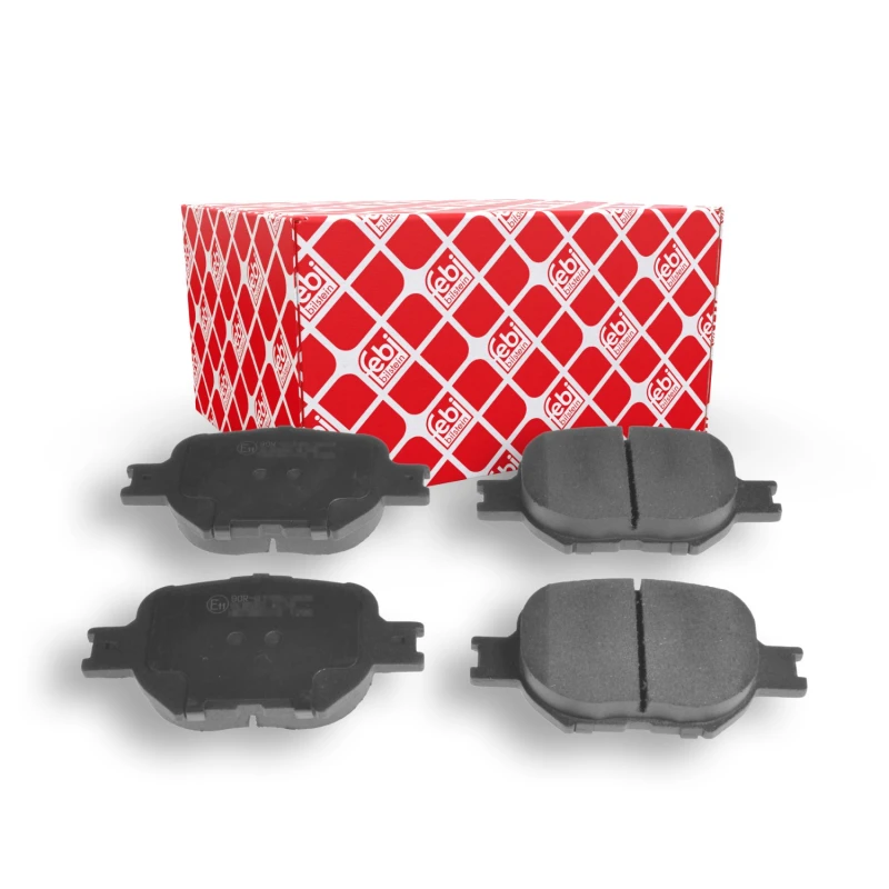 Image of FEBI BILSTEIN 16578 Brake pad set Front Axle, excl. wear warning contact Brake Pad Set,disc brake (402)
