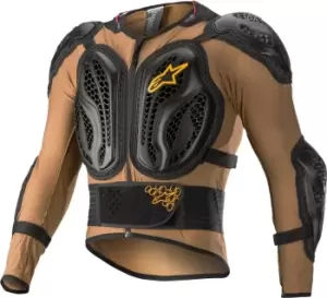 Image of Alpinestars Bionic Action MX Protector Jacket, brown, Size 2XL, brown, Size 2XL