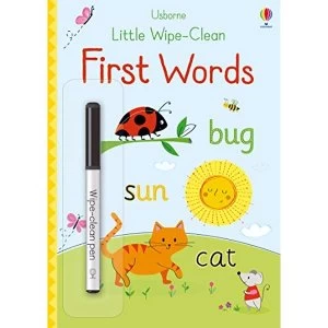 Image of Little Wipe-Clean First Words Paperback / softback 2018