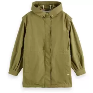 Image of Scotch and Soda Summer Parka - Green