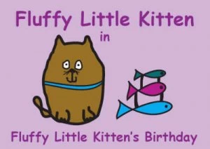 Image of Fluffy Little Kittens Birthday Book