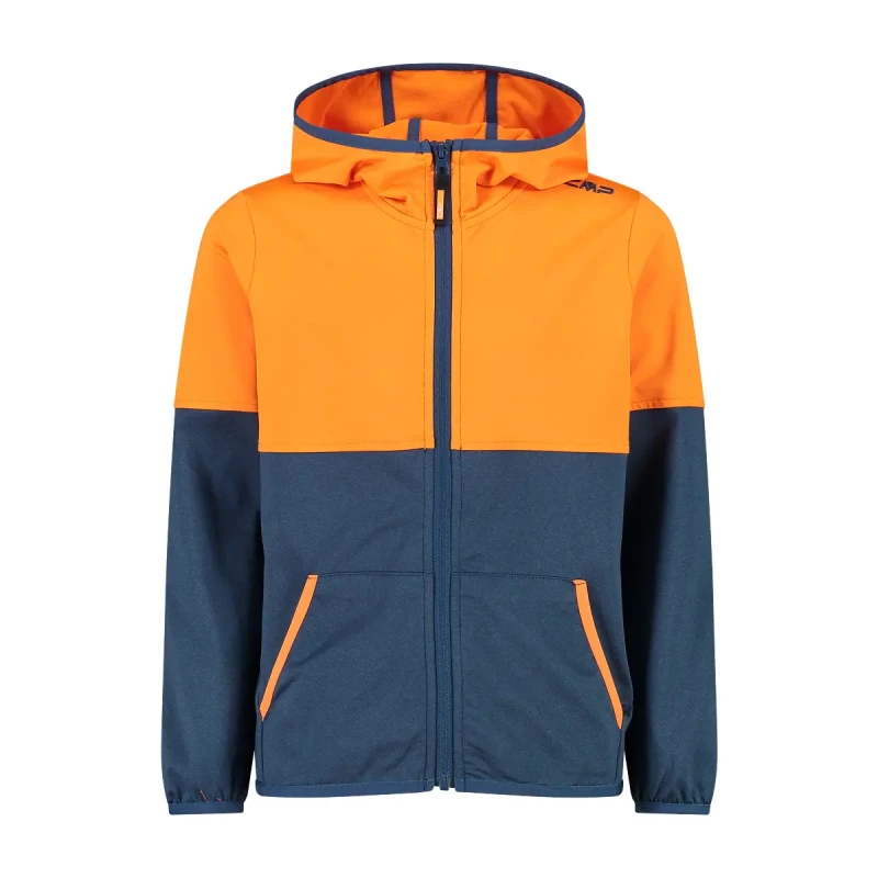 Image of CMP Children's full zip hoodie CMP Orange Male 8 ans