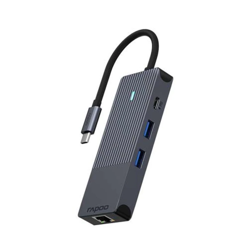 Image of Rapoo Rapoo UCM-2004 interface cards/adapter HDMI RJ-45 USB 3.2 Gen 1 (3.1 Gen 1) USB Type-C 11412