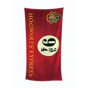 image of 9 3/4 Harry Potter Towel