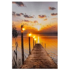 image of Autumn LED Pier Canvas