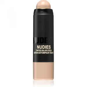 image of Nudestix Nudies Tinted Blur Stick Corrector Stick for Natural Look Shade Light 2 6 g