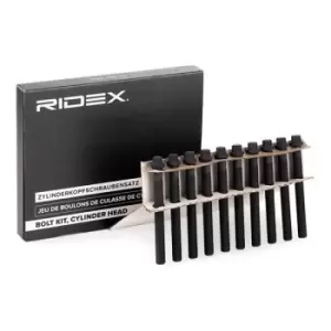 Image of RIDEX Cylinder Head Bolt Kit Male Torx 1217B0072 Bolt Kit, cylinder head OPEL,RENAULT,NISSAN,Vivaro A Kastenwagen (X83),Vivaro A Combi (X83)