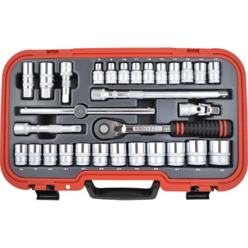 Image of Kennedy-pro - Metric Socket Set 30PC 1/2' Sq Dr