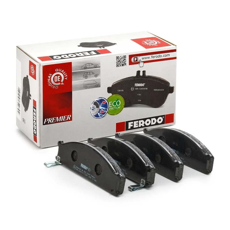Image of FERODO Brake pad set FERODO FVR641