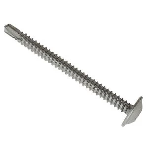 Image of ForgeFix TechFast Baypole Screw Wafer Head TORX Compatible 4.8 x 100mm Box 100