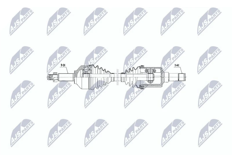 Image of NTY Drive shaft NTY NPW-FR-075