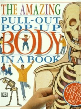 Image of The Amazing Pull-Out Pop-Up Body in a Book by David Hawcock Hardback