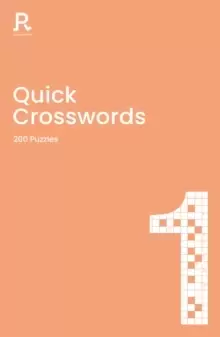 Image of Quick Crosswords Book 1 : a crossword book for adults containing 200 puzzles