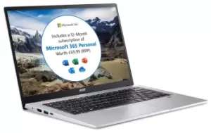 Image of Acer Swift 1 14Pentium Silver 4GB 128GB MS Office Laptop