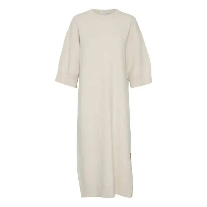 Image of b.Young Womens t-shirt dress b.young Otary Beige Female M