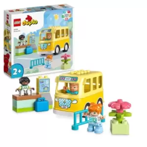 Image of Lego 10988 Duplo The Bus Ride Toy For Toddlers Aged 2+