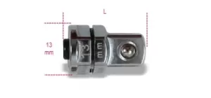 Image of Beta Tools 123 Q3/8 Quick Release Adaptor 3/8" for 13mm Ratchet Wrench 001230313