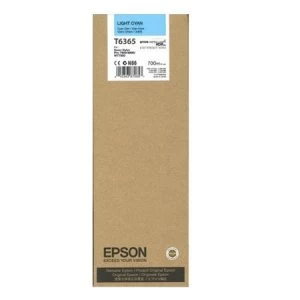 Image of Epson T6365 Light Cyan Ink Cartridge