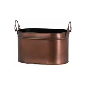 Image of Hill Interiors - Large Copper Log Bucket